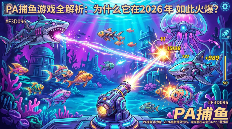 PA捕鱼游戏全解析：为什么它在2026年如此火爆？
