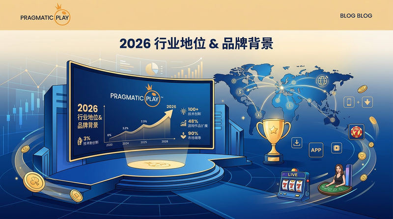 PP电子(Pragmatic Play)品牌背景与2026年行业地位