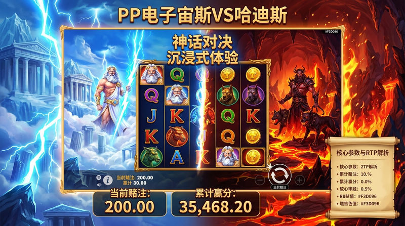 游戏背景与核心参数：沉浸式神话体验与RTP解析