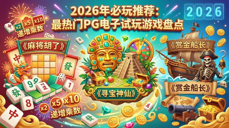 2026年必玩推荐：最热门PG电子试玩游戏盘点