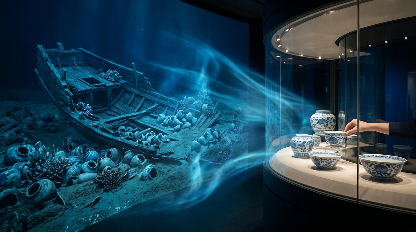 探渊寻珍：南海西北陆坡沉船考古与“深蓝宝藏”特展