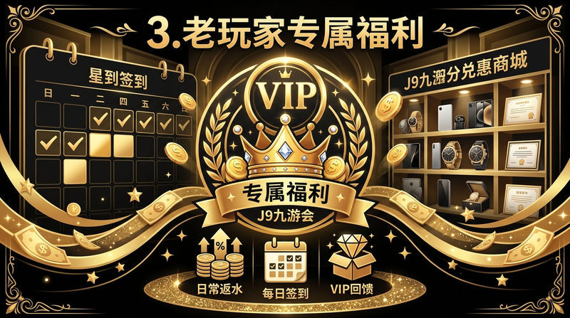 3. 老玩家专属福利：日常返水、签到与VIP回馈