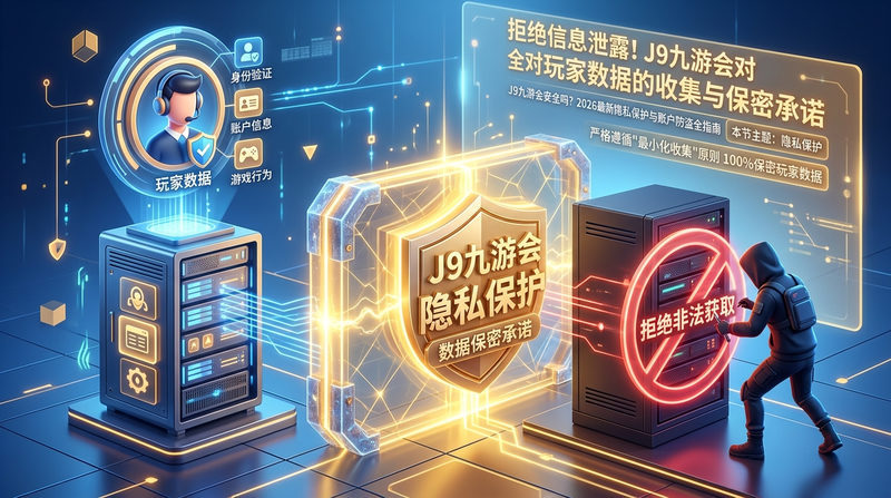 拒绝信息泄露!J9九游会对玩家数据的收集与保密承诺