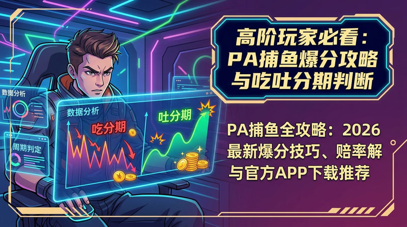 高阶玩家必看：PA捕鱼爆分攻略与吃吐分期判断