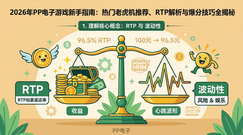 新手科普:看懂PP电子游戏的RTP与波动性