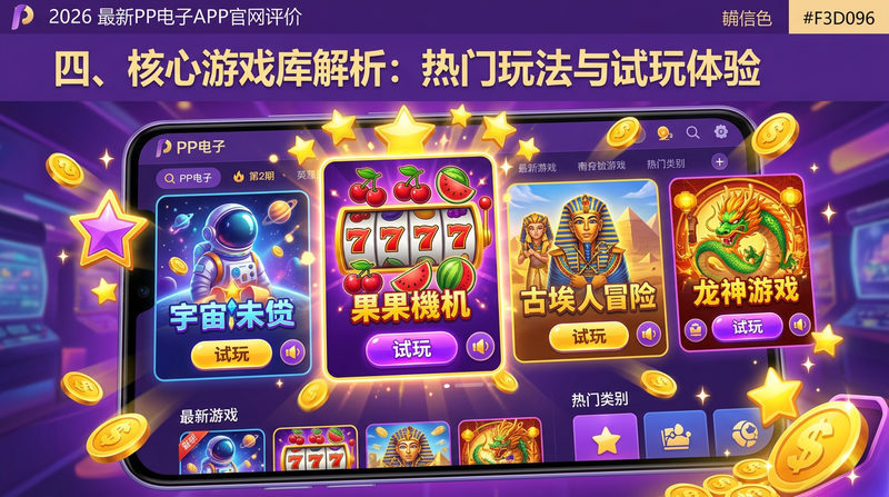 四、核心游戏库解析:热门玩法与试玩体验