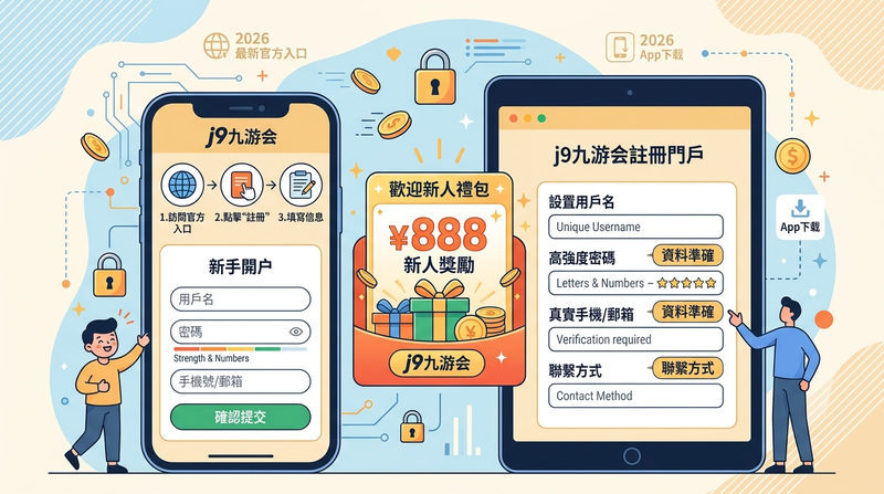新手必看：j9九游会注册流程与注意事项