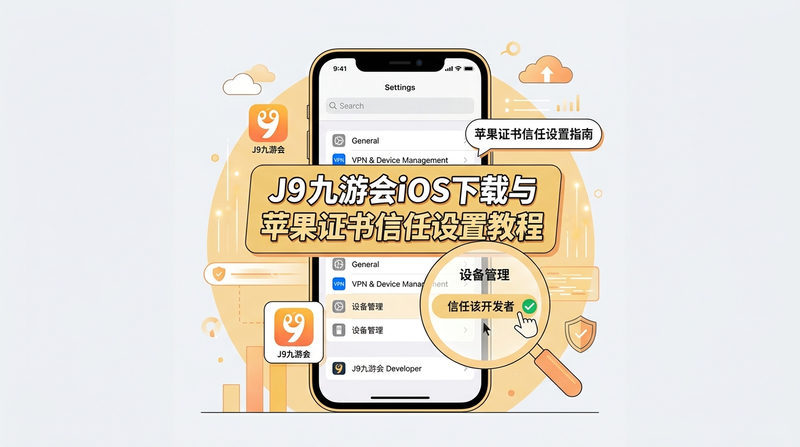 J9九游会iOS下载与苹果证书信任设置教程