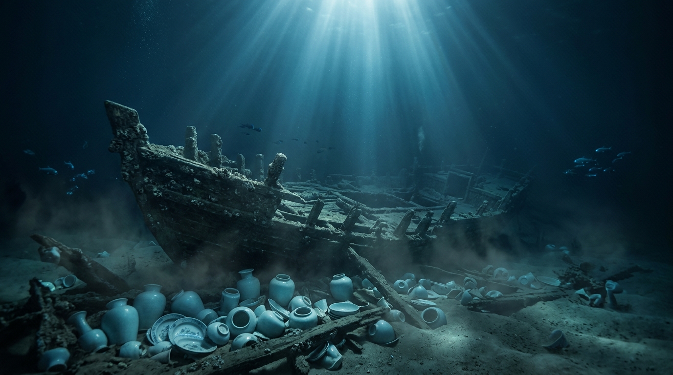 文化与考古前沿:“深蓝宝藏”南海沉船考古成果