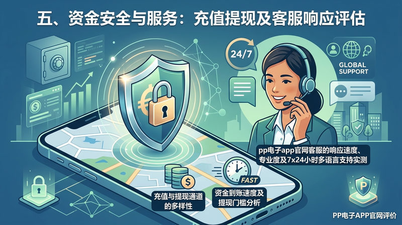 五、资金安全与服务:充值提现及客服响应评估