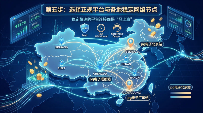 第五步：选择正规平台与各地稳定网络节点