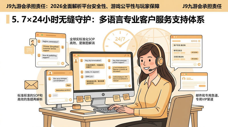 5. 7x24小时无缝守护：多语言专业客户服务支持体系