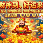 J9九游会平台 JDB 财神捕鱼游戏主界面 - 财神送福背景图
