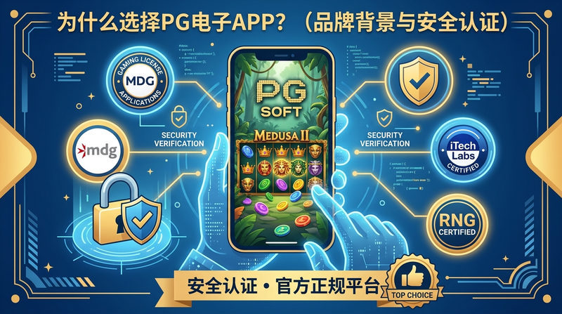 为什么选择PG电子APP?(品牌背景与安全认证)