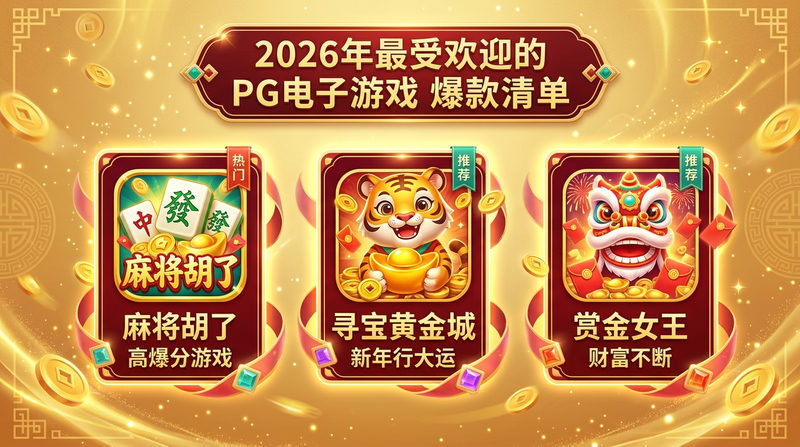 2026年最受欢迎的PG老虎机爆款清单
