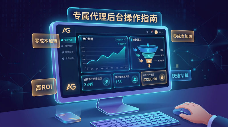 AG平台开户流程与专属代理后台操作指南