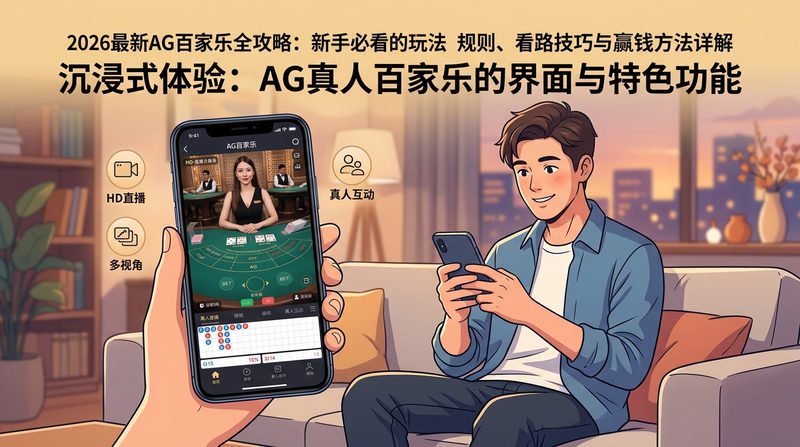 沉浸式体验：AG真人百家乐的界面与特色功能